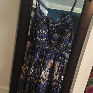 No boundaries tribal print dress